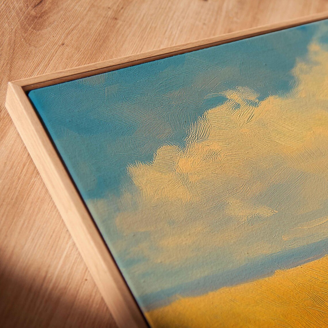 Herd of Elephants Crossing Golden Savanna Grassland Panoramic Wildlife Poster - Image 2
