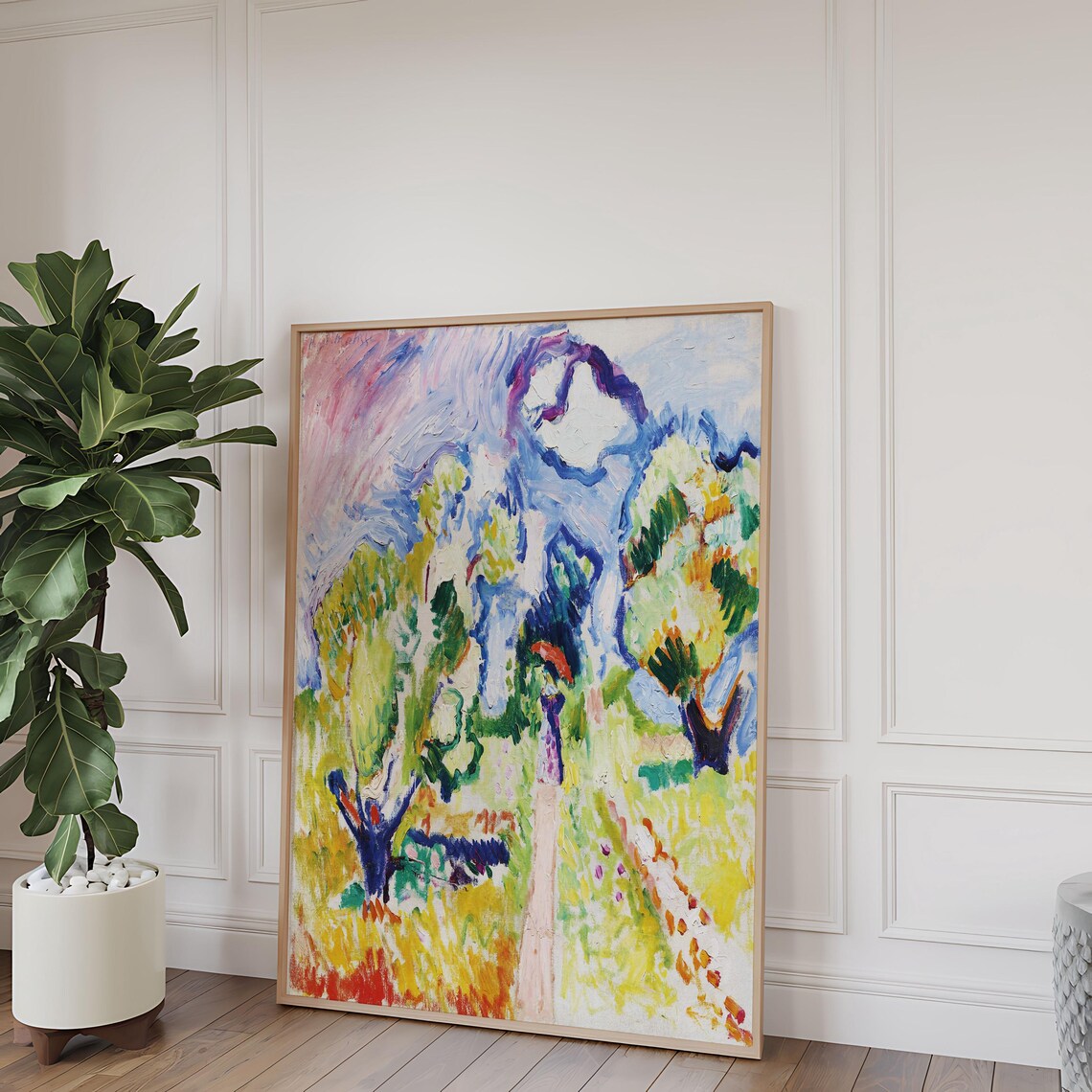 Henri Matisse Mediterranean Landscape, Vintage Art Print - Image 5