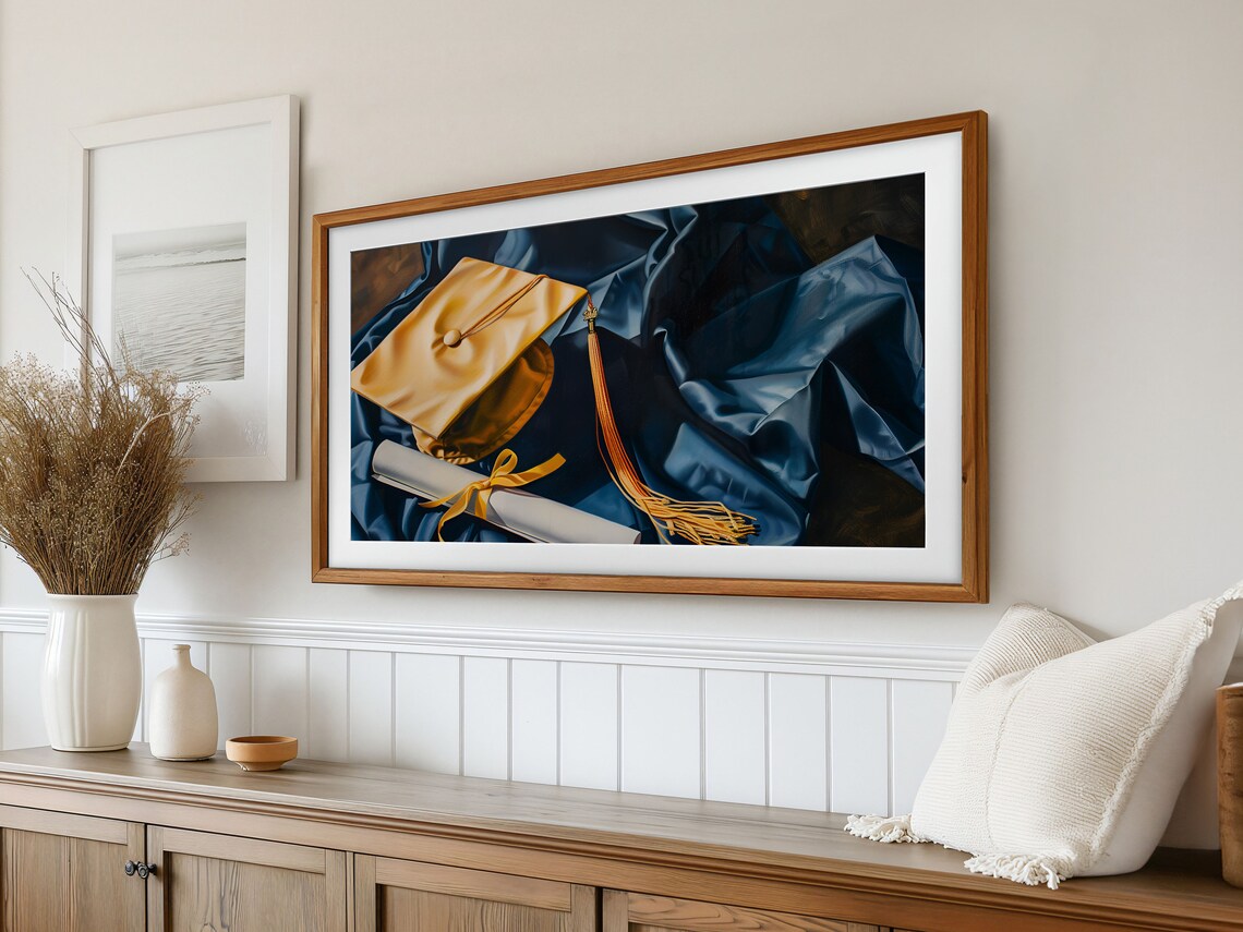 Graduation Frame TV Art, College Grad Poster Print - Image 2