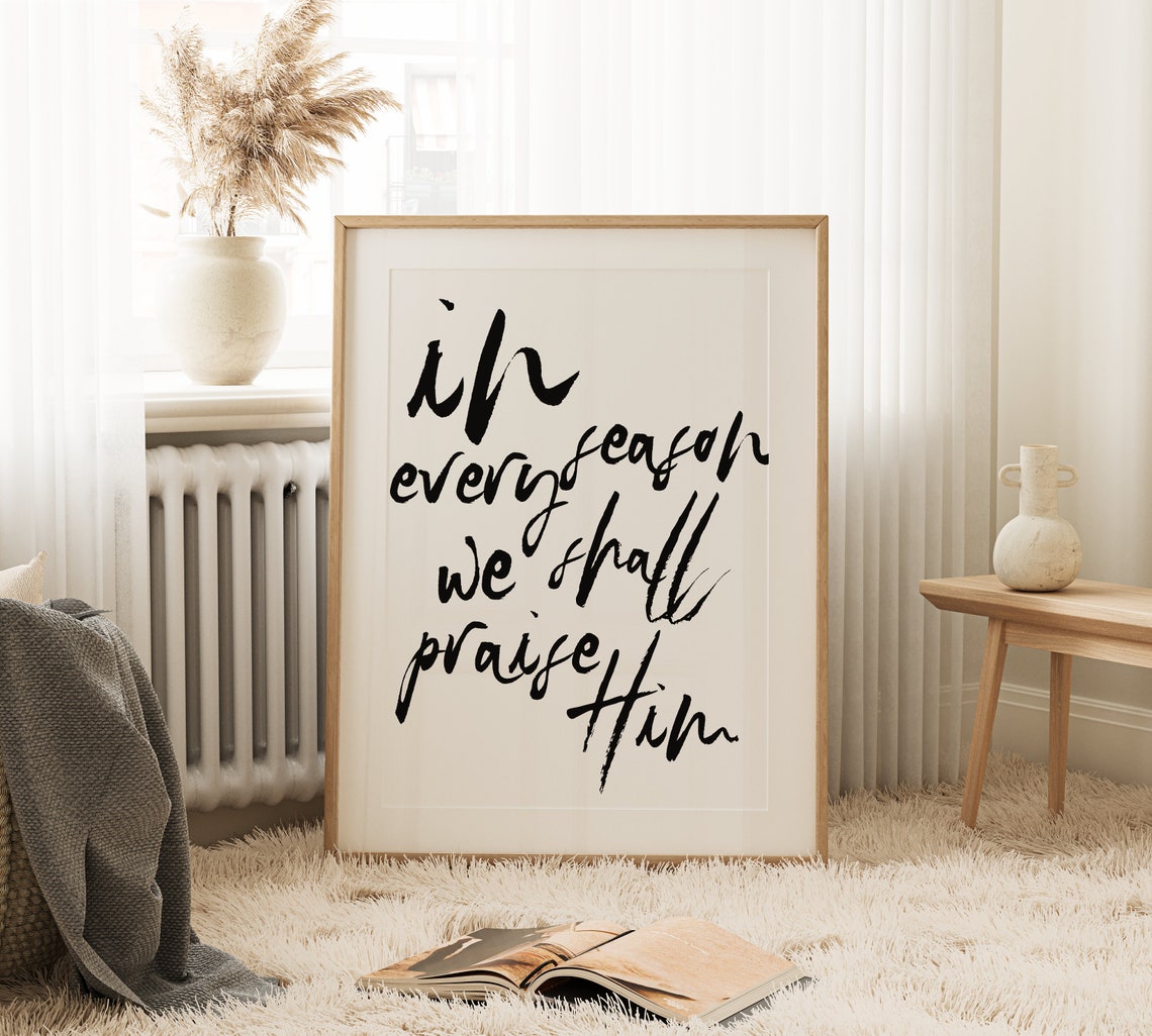 Psalms Christian Scripture Wall Art - Image 3