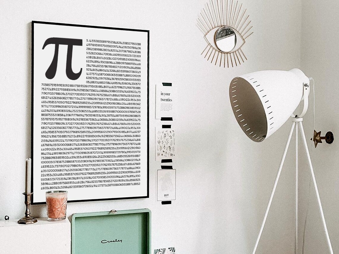 Accurate Pi Value Mathematics, Back To School Science Gift - Image 3