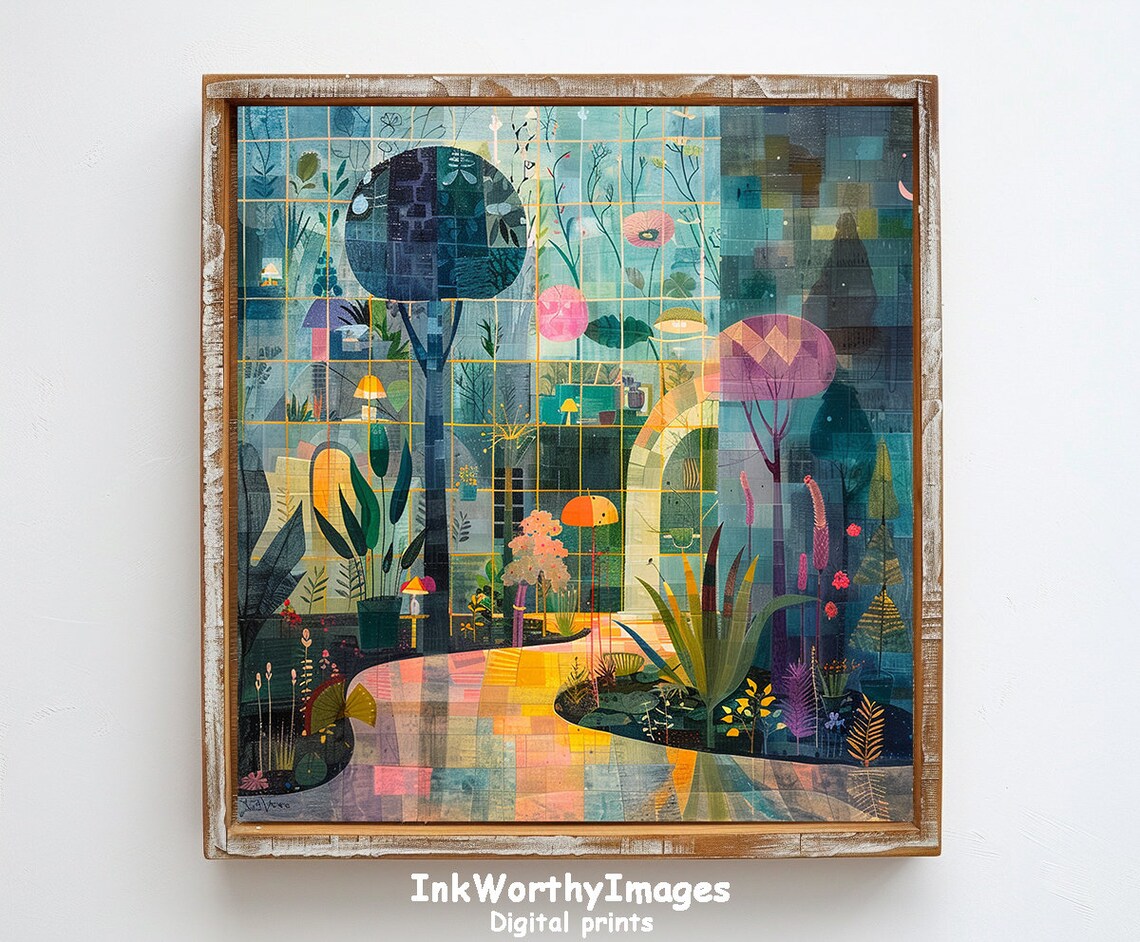 Enchanted Moonlit Garden - Fantasy Night Scene - Image 6