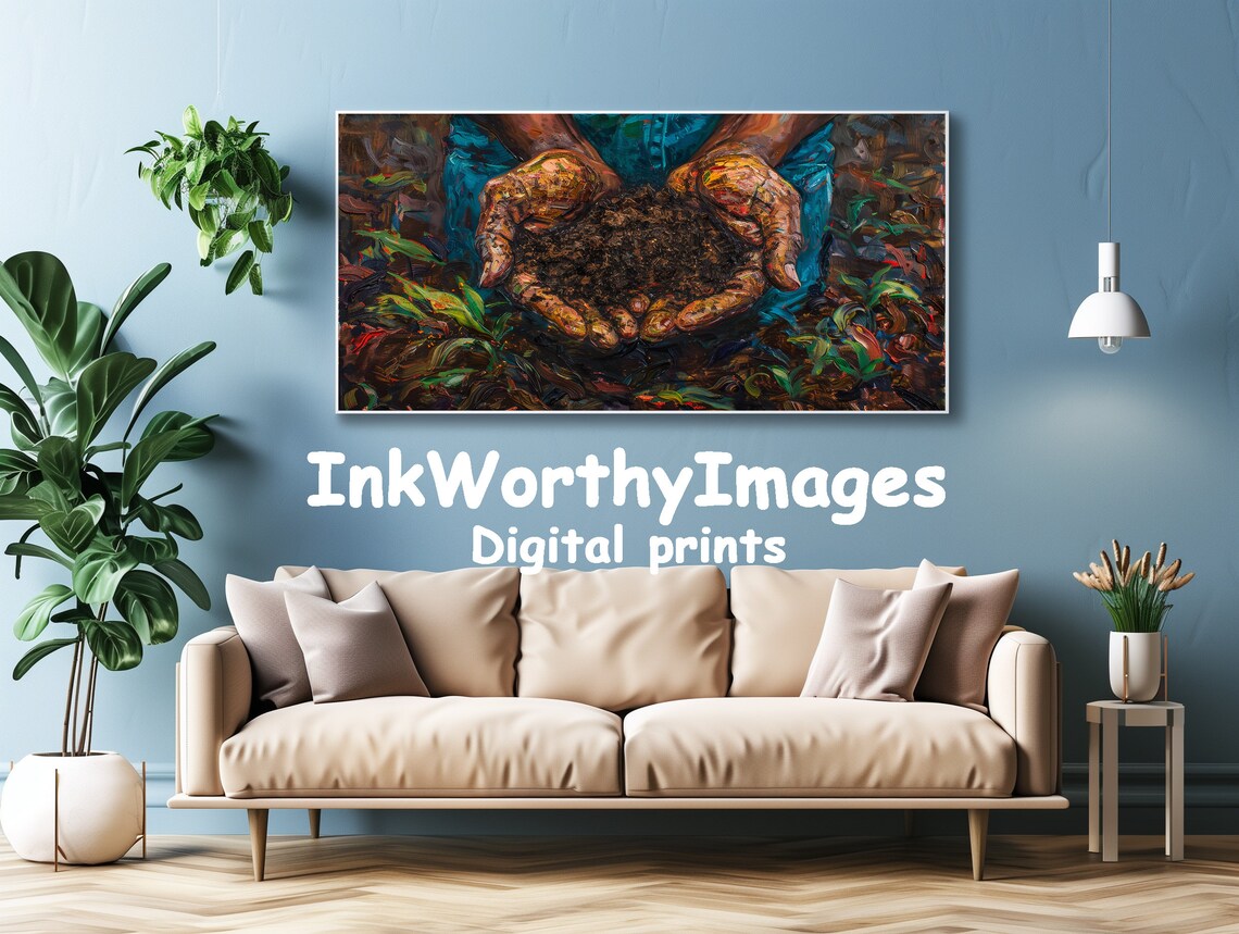 Hands Holding Earth, Symbol Of Growth And Nature - Image 4