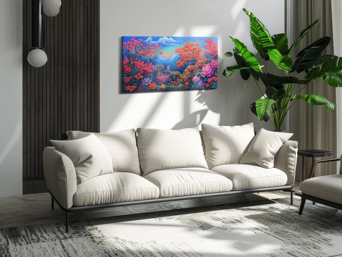 Blossom Serenity, Floral Spring Wall Art - Image 3