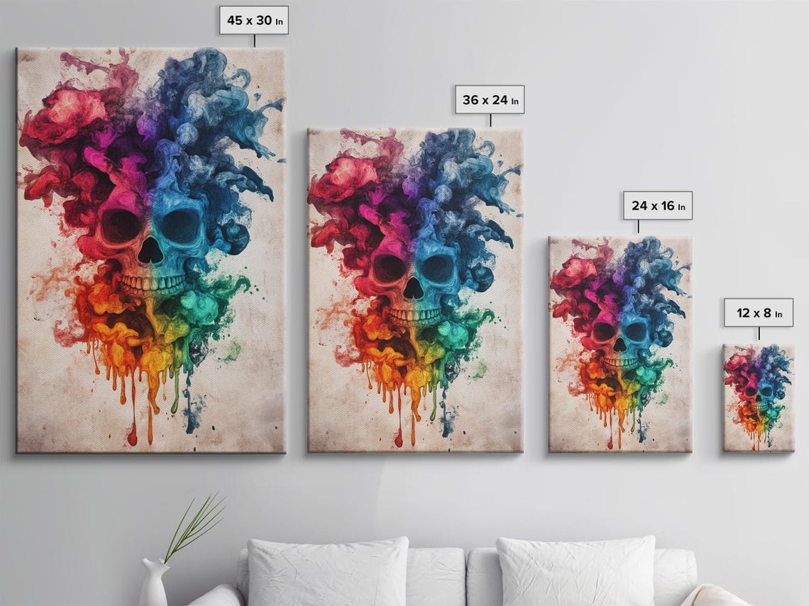 Cosmic Colorful Swirl Design Art Print - Image 3