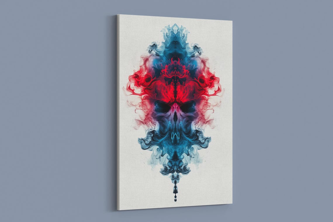 Radiant Ink Flame Design Art Print - Image 2