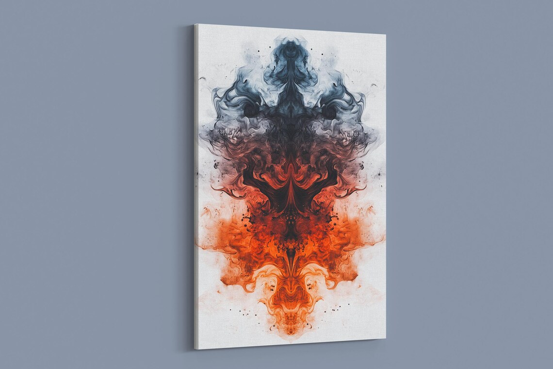Fiery Orange Patterns - Fruit Art Print - Image 2