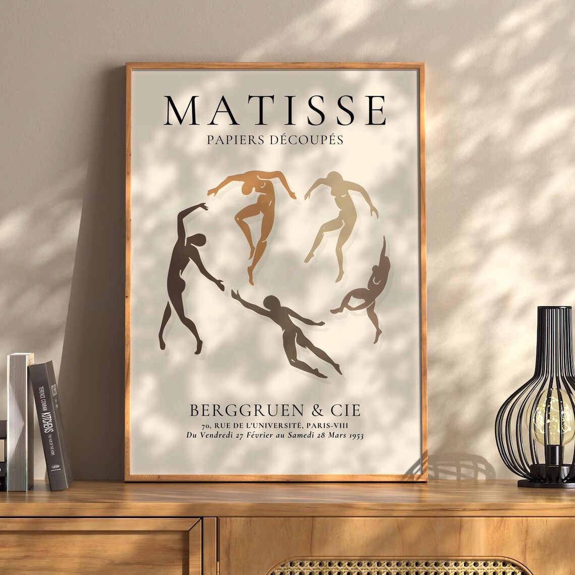 Henri Matisse Dance Boho Style Exhibition Poster Eclectic Prints Gallery Wall Art Retro Trendy Instant