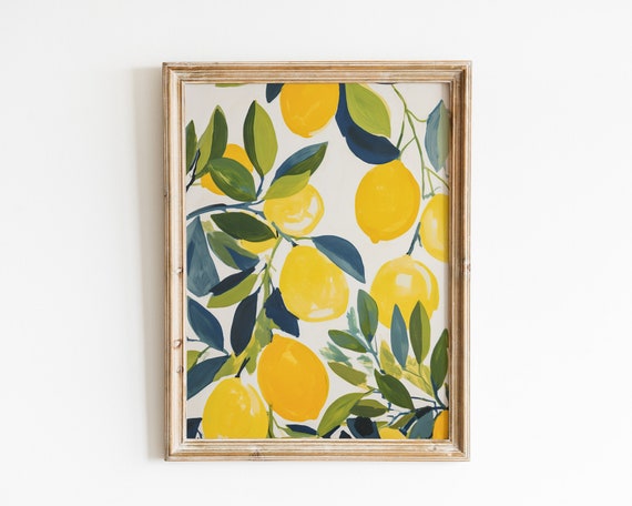 Lemons - Botanical Wall Art
