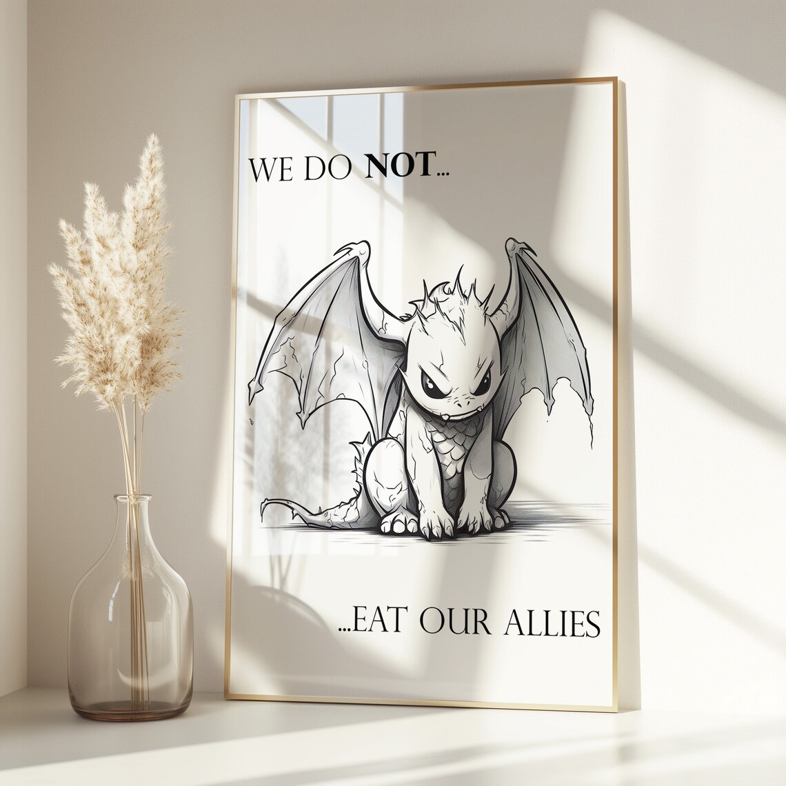 Fourth Wing, Andarna Book Citation Art Print - Image 3