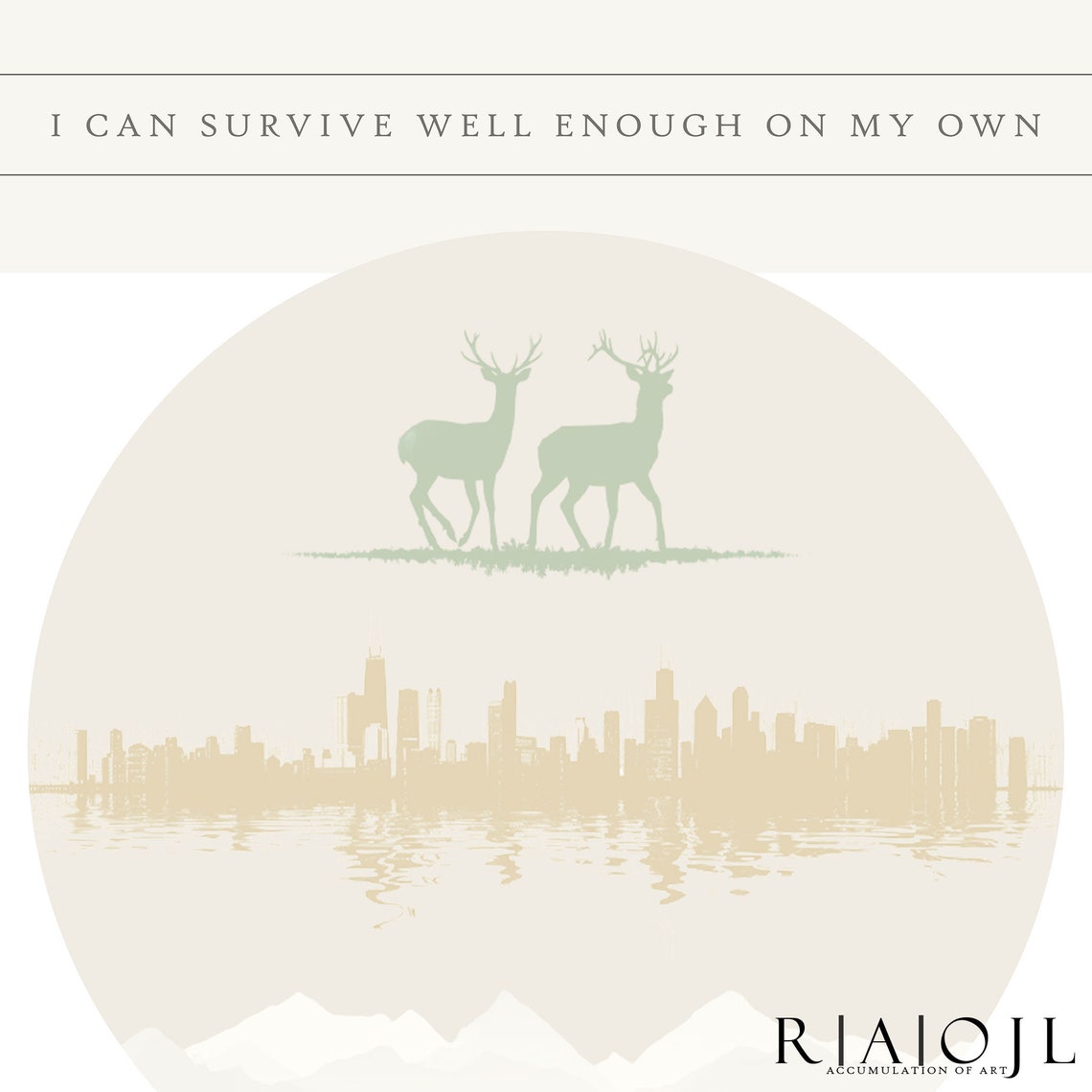I Can Survive On My Own If Given Reading Material Quote Poster - Image 4