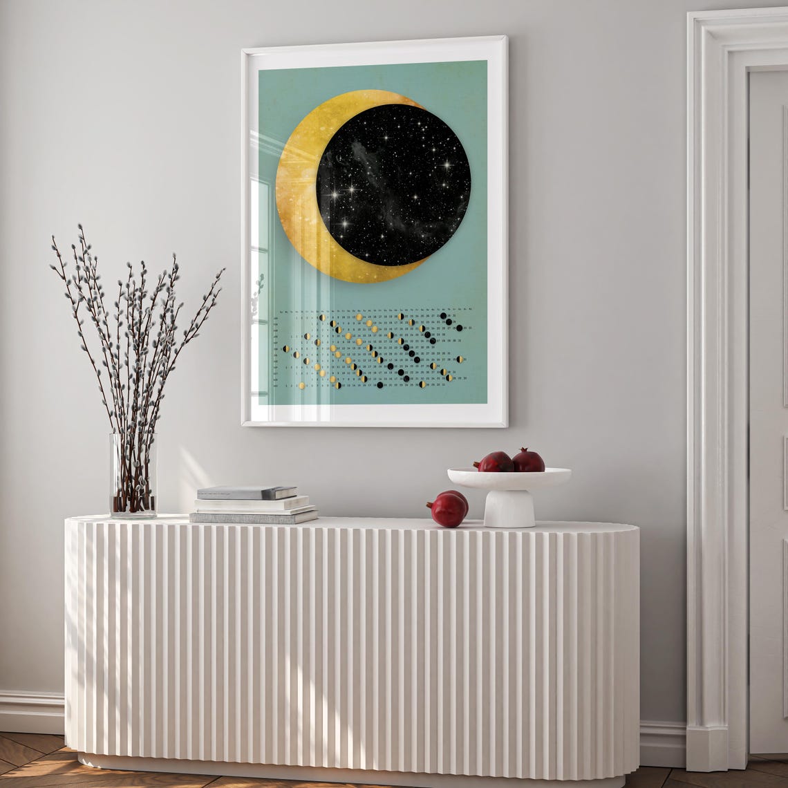 2025 Moon Phases Calendar Customized Moon Cycle Calendar - Image 2