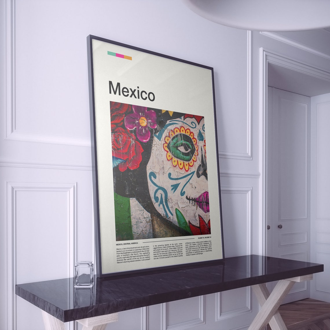 Mexico Print Mexico Poster Mexico Wall Art Mexico Art Print Mexico Photo - Image 2