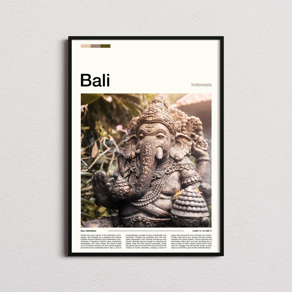 Bali Print Bali Poster Bali Wall Art Indonesia Art Print Bali Photo