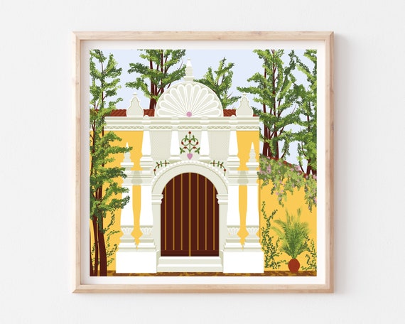 Venezuela Coro Caribbean Latin Art Print