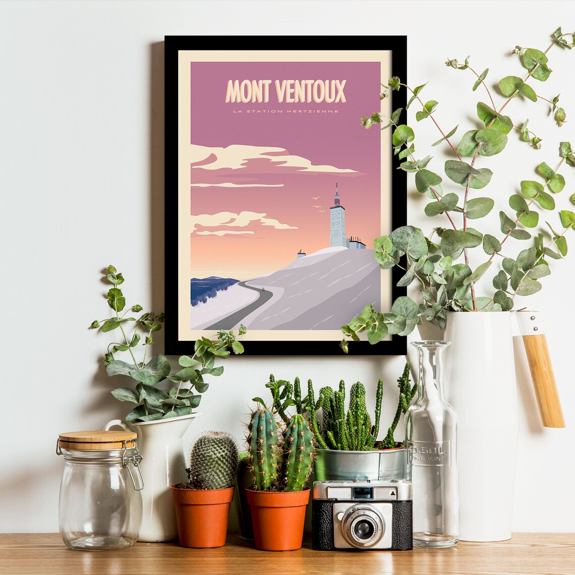Mont Ventoux Vintage Travel Poster, Drôme - Image 3