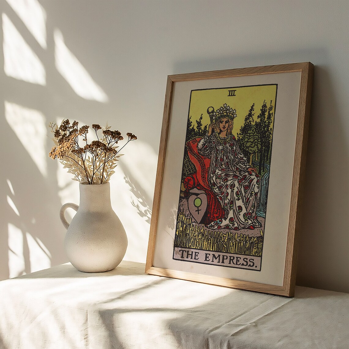 The Empress Tarot Card Art Print, Rider-Waite Smith - Image 4