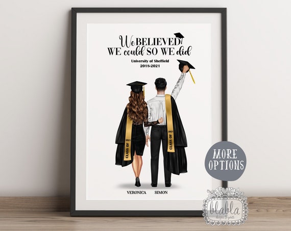 Graduation Gift For Friends Personalised Graduation Girls Gift Friends Graduation Gift High School University Graduation Congrats Grad
