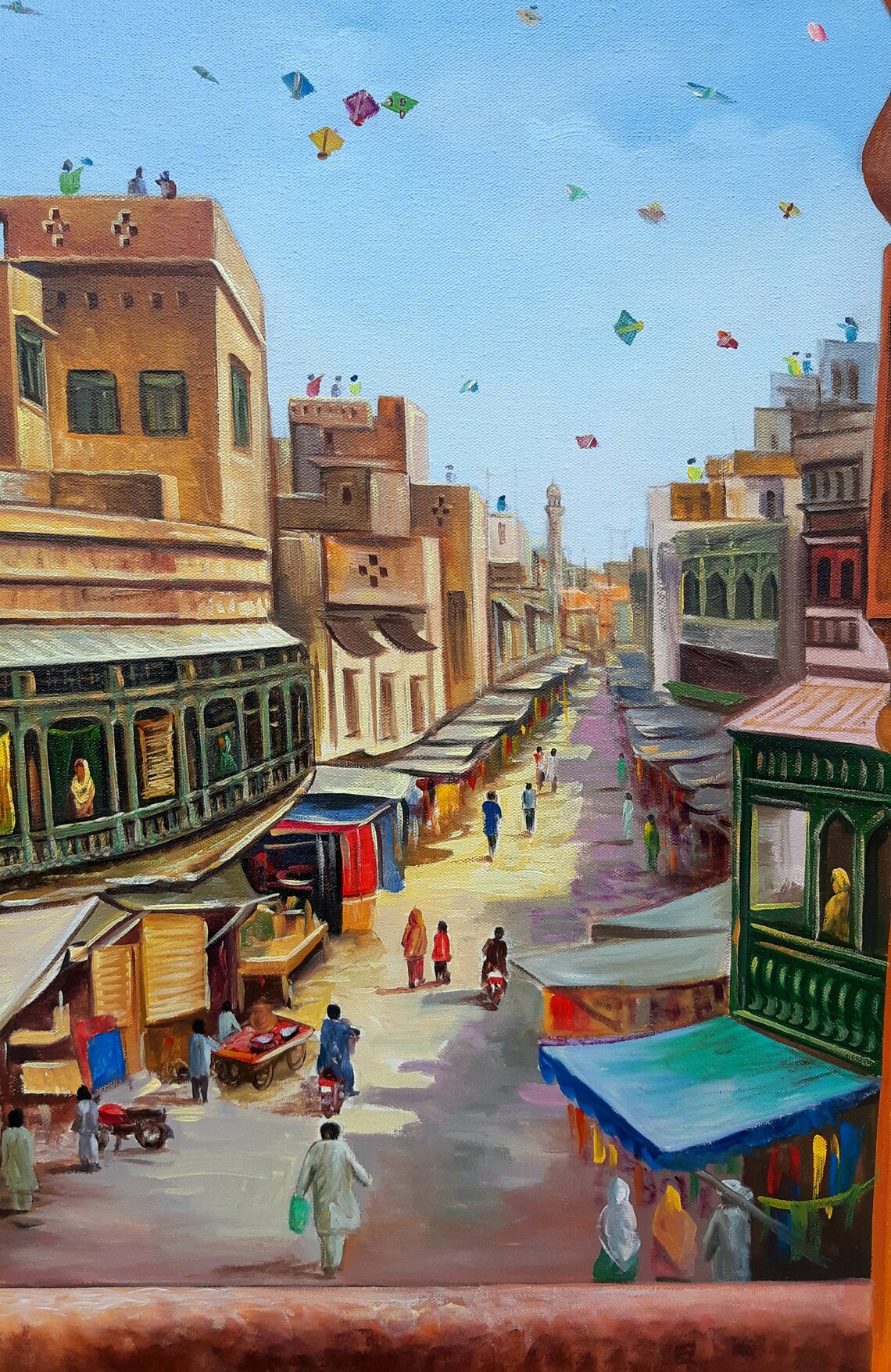 Delhi Gate Lahore Contemporary Art Print - Image 2