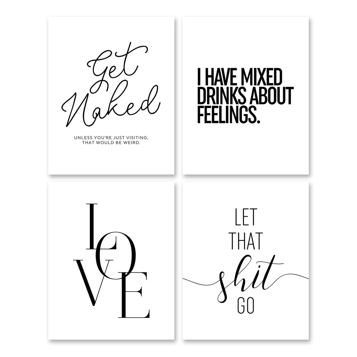 Bestsellers 16 Prints Bundle Inspirational Quotes Home Decor Poster - Image 2
