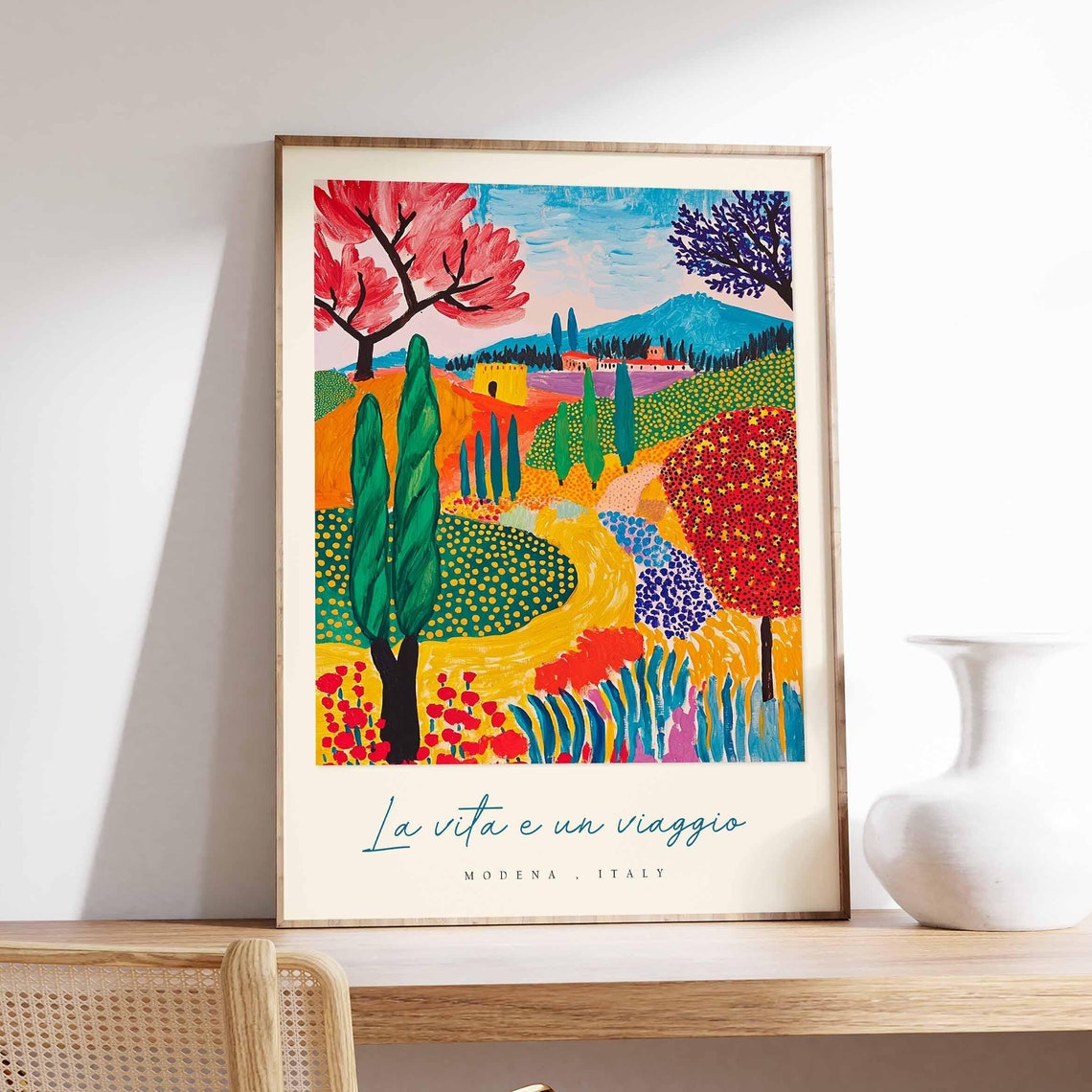 Modena Poster Italian Travel Print Modena Travel Art Modena Wall Art Italy Art Italy Travel Decor Italian Travel Gift