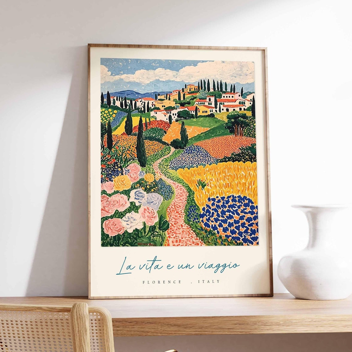 Florence Poster Italian Travel Print Florence Travel Art Florence Wall Art Italy Art Italy Travel Decor Italian Travel Gift