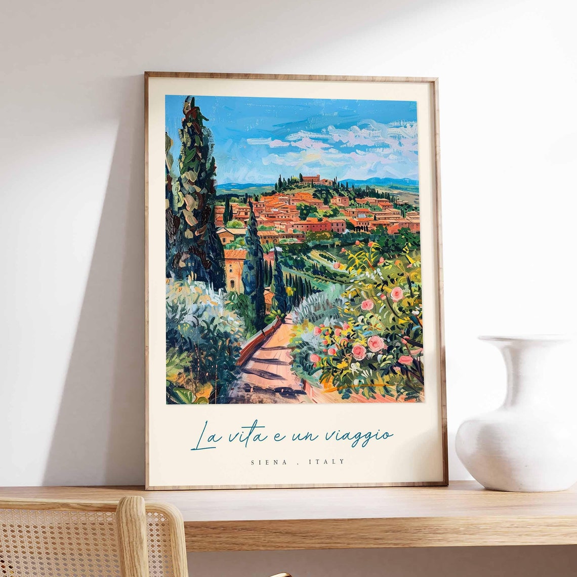 Siena Poster Italian Travel Print Siena Travel Art Siena Wall Art Italy Art Italy Travel Decor Italian Travel Gift