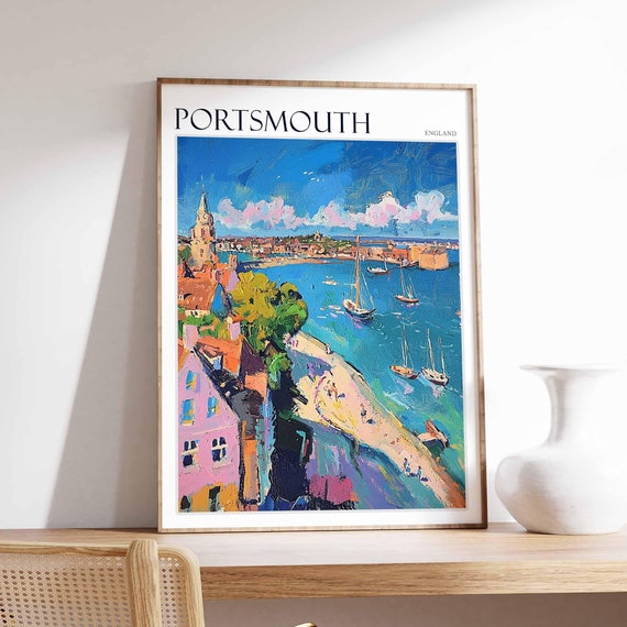 Portree Poster Scotland Poster Scottish Highlands Poster Isle Of Skye Poster Scottish Decor Portree Wall Decor Portree Travel Art