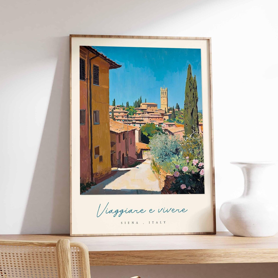 Siena Poster Italian Travel Print Siena Travel Art Siena Wall Art Italy Art Italy Travel Decor Italian Travel Gift