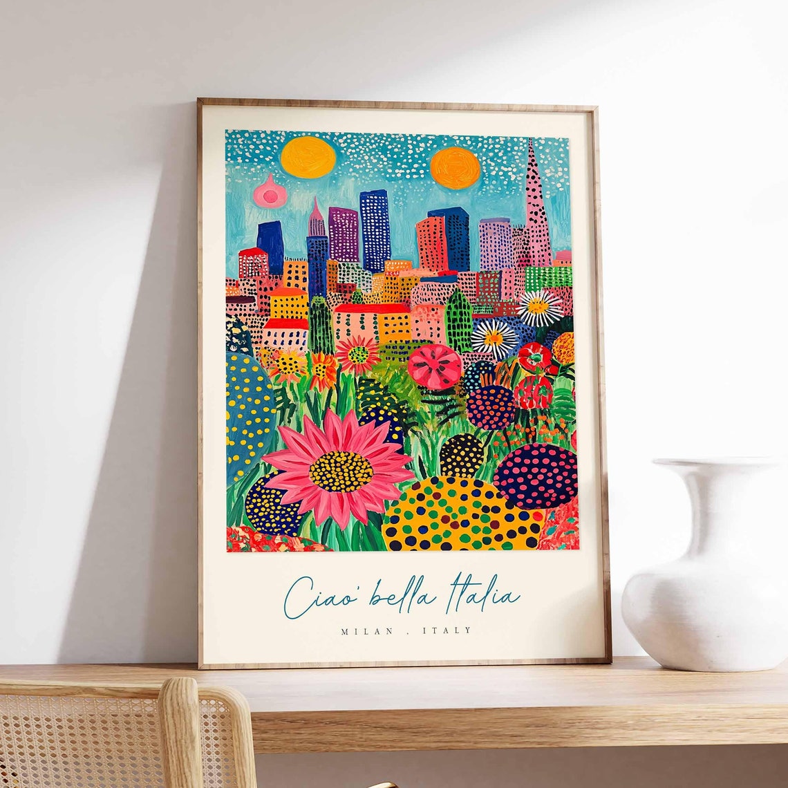Milan Poster Italian Travel Print Milan Travel Art Milan Wall Art Italy Art Italy Travel Decor Italian Travel Gift