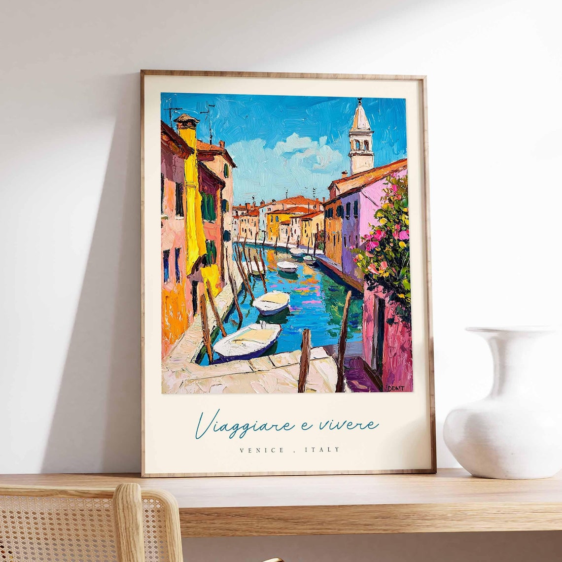 Venice Poster Italian Travel Print Venice Travel Art Venice Wall Art Italy Art Italy Travel Decor Italian Travel Gift