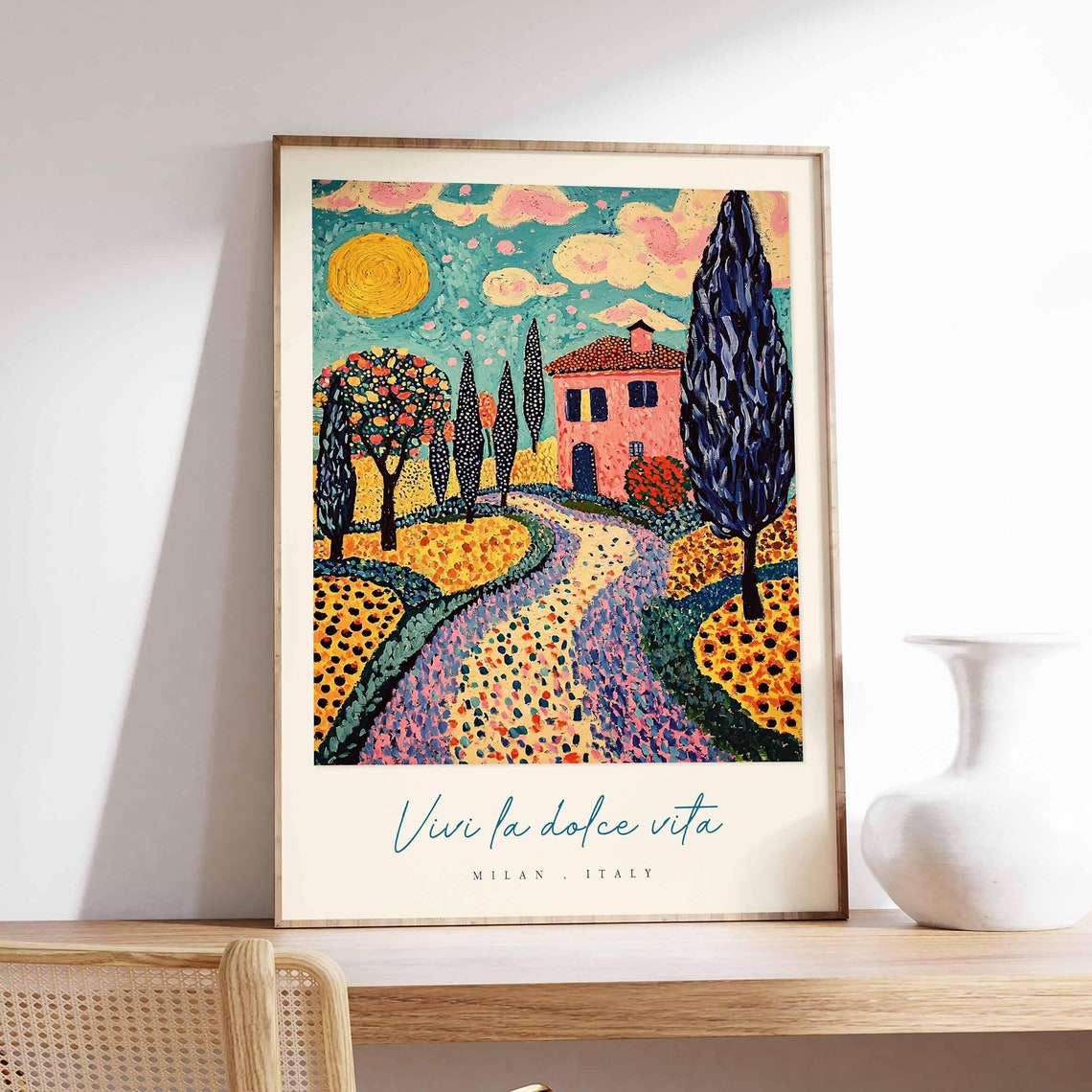 Milan Poster Italian Travel Print Milan Travel Art Milan Wall Art Italy Art Italy Travel Decor Italian Travel Gift