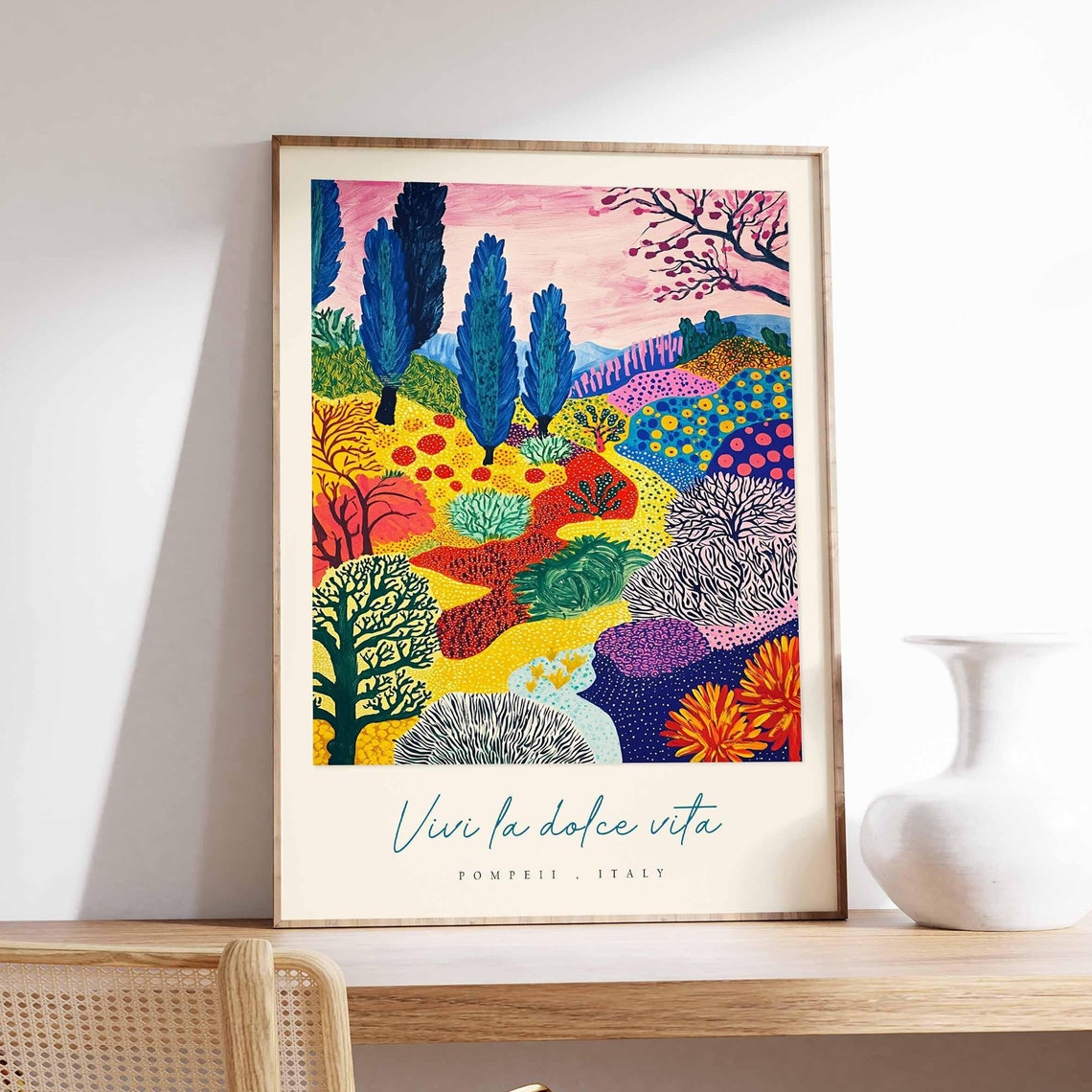 Pompeii Poster Italian Travel Print Pompeii Travel Art Pompeii Wall Art Italy Art Italy Travel Decor Italian Travel Gift