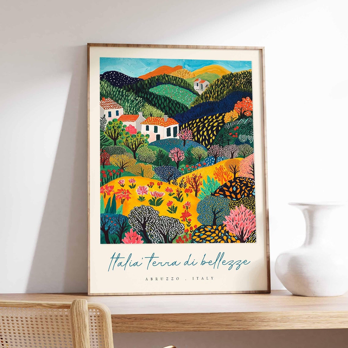 Abruzzo Poster Italian Travel Print Abruzzo Travel Art Abruzzo Wall Art Italy Art Italy Travel Decor Italian Travel Gift