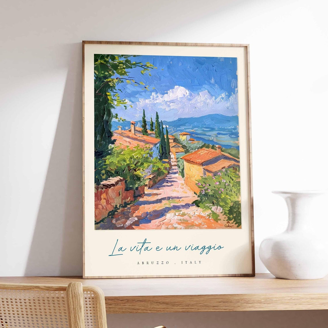 Abruzzo Poster Italian Travel Print Abruzzo Travel Art Abruzzo Wall Art Italy Art Italy Travel Decor Italian Travel Gift