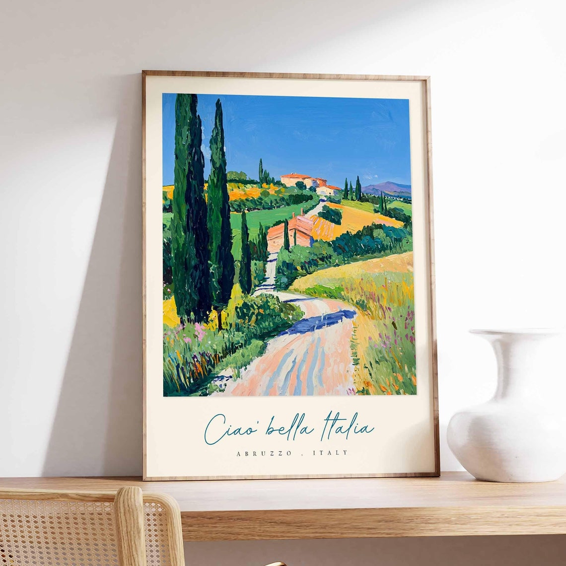 Abruzzo Poster Italian Travel Print Abruzzo Travel Art Abruzzo Wall Art Italy Art Italy Travel Decor Italian Travel Gift