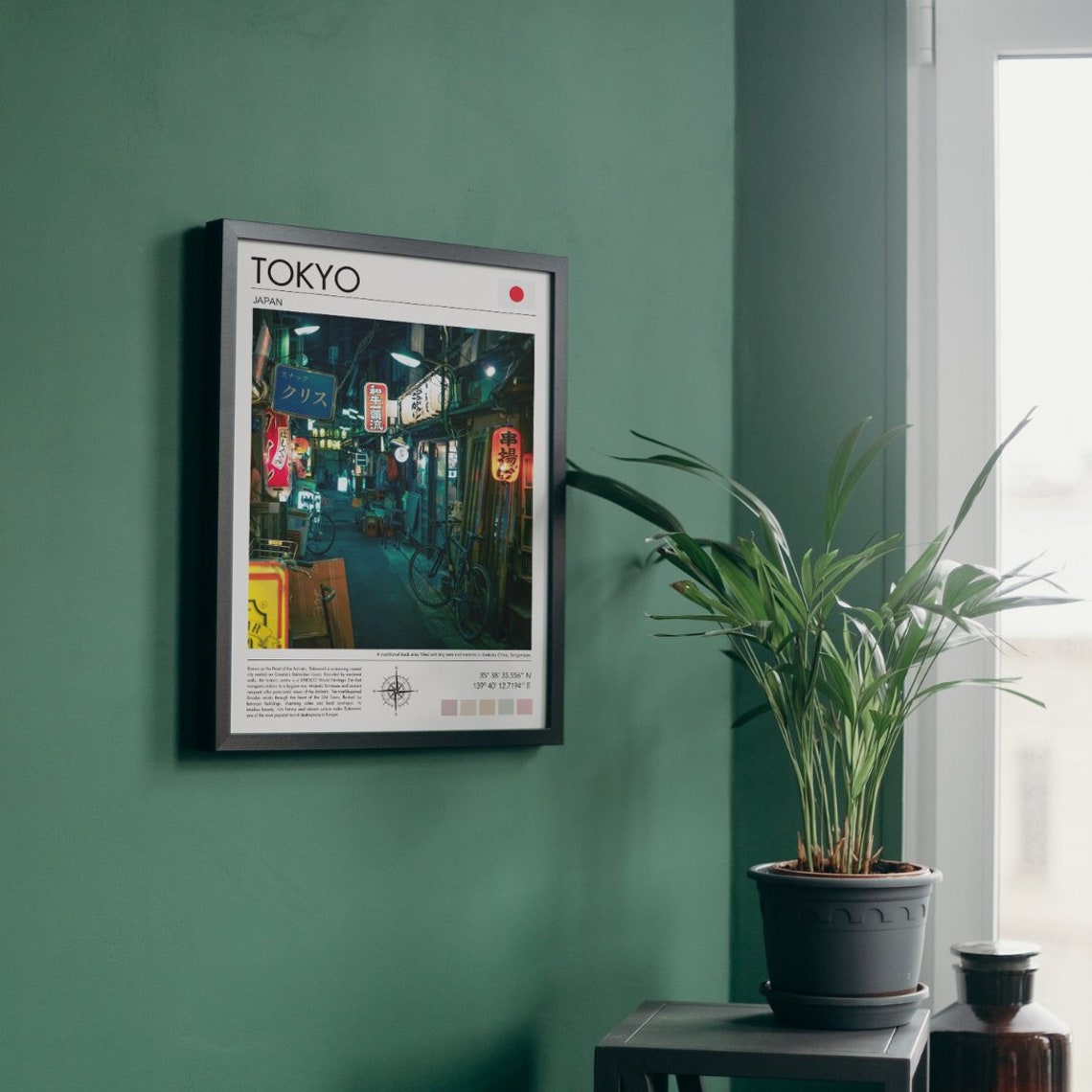Tokyo Print Tokyo Wall Art Tokyo Travel Print Japan Gift Idea Japan Travel Art Tokyo Travel Art Custom Print Sangenjaya Gift - Image 3