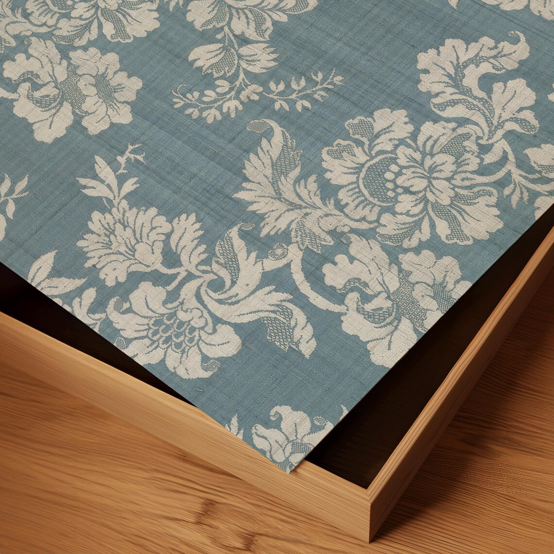 Vintage Textile Antique Horizontal Tapestry, Wall Art - Image 3