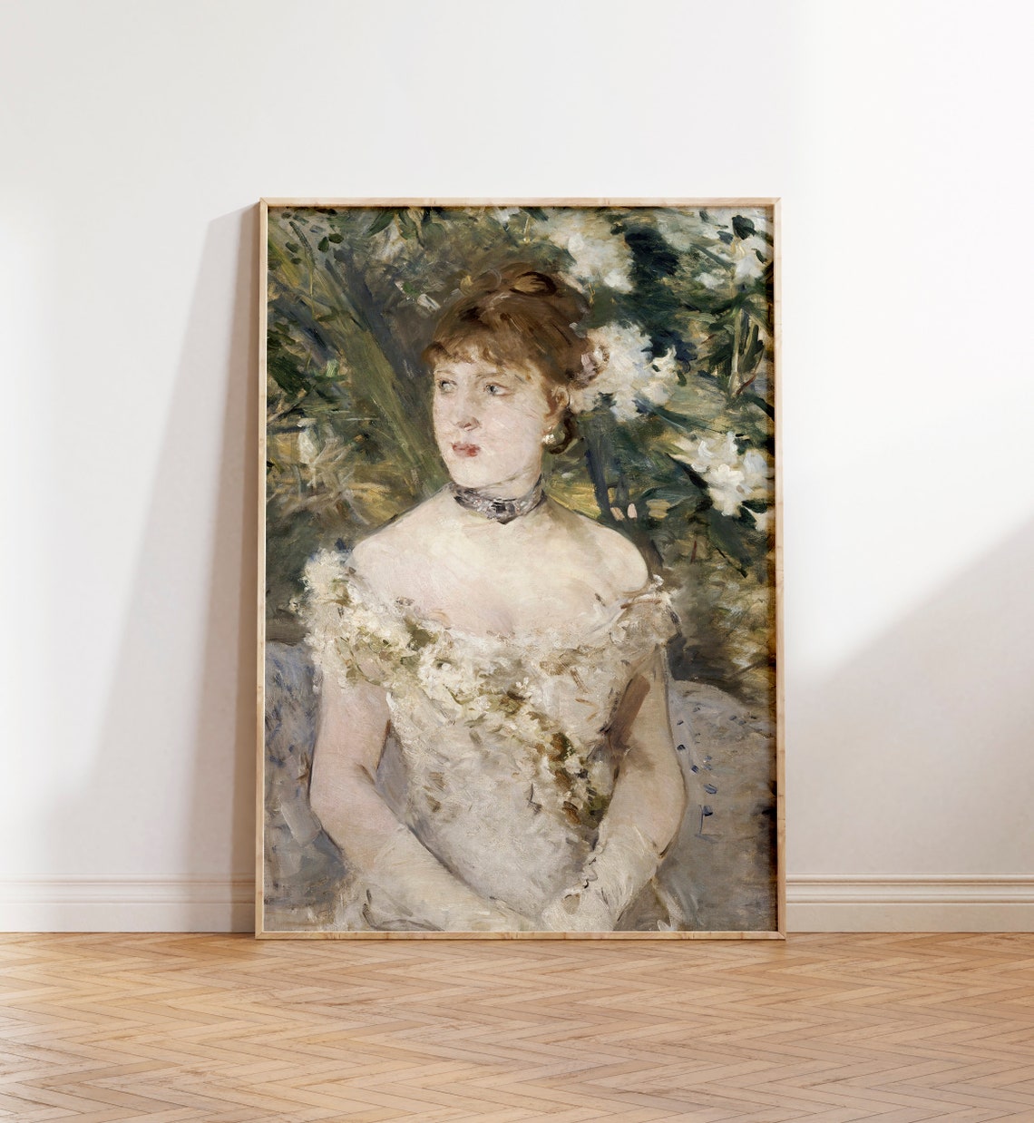 Vintage Still Life Oil Painting Of Woman Victorian Antique Portrait Of Woman Original Oil Painting - Image 4
