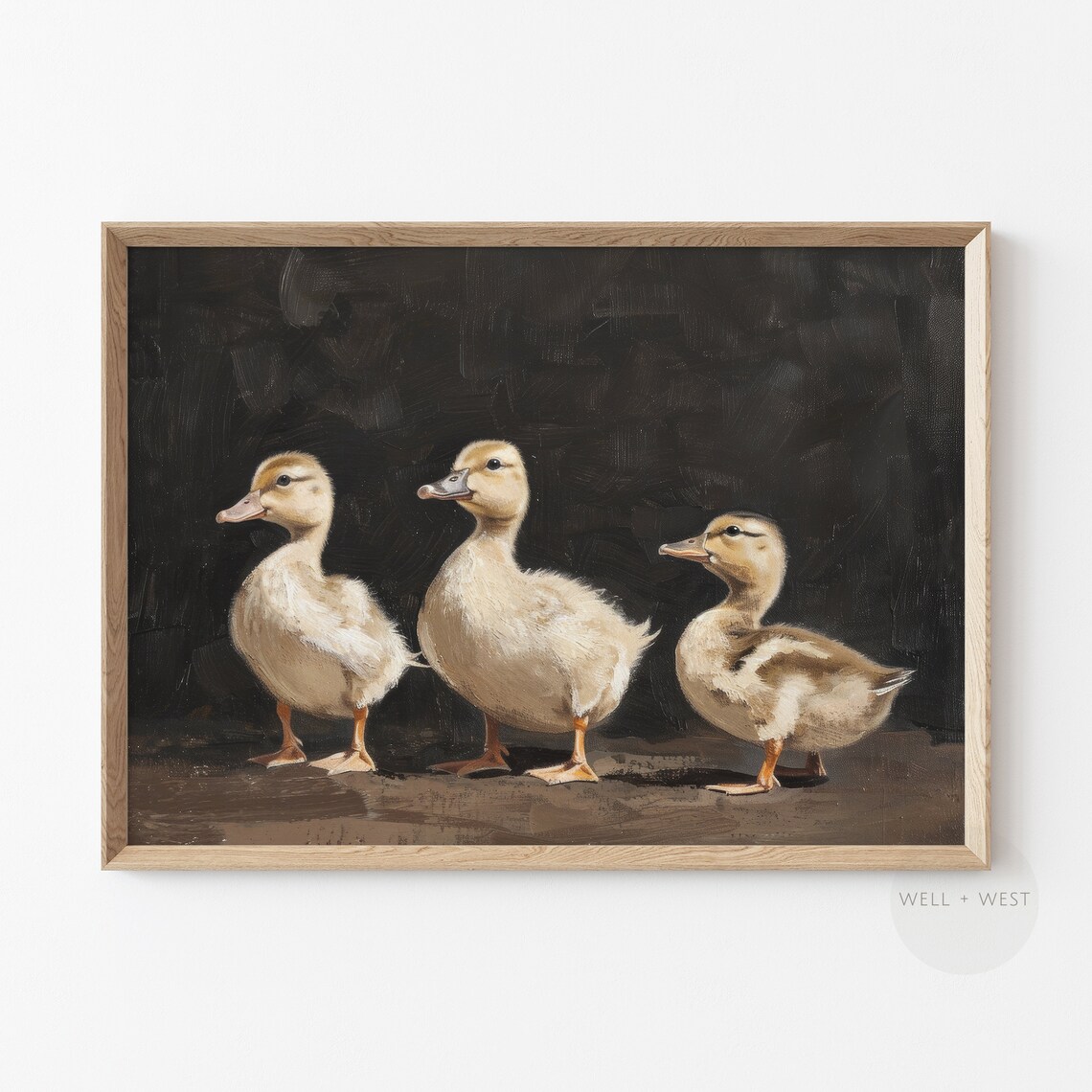 Vintage Ducks Print, Antique Farm Animal Art Print - Image 2