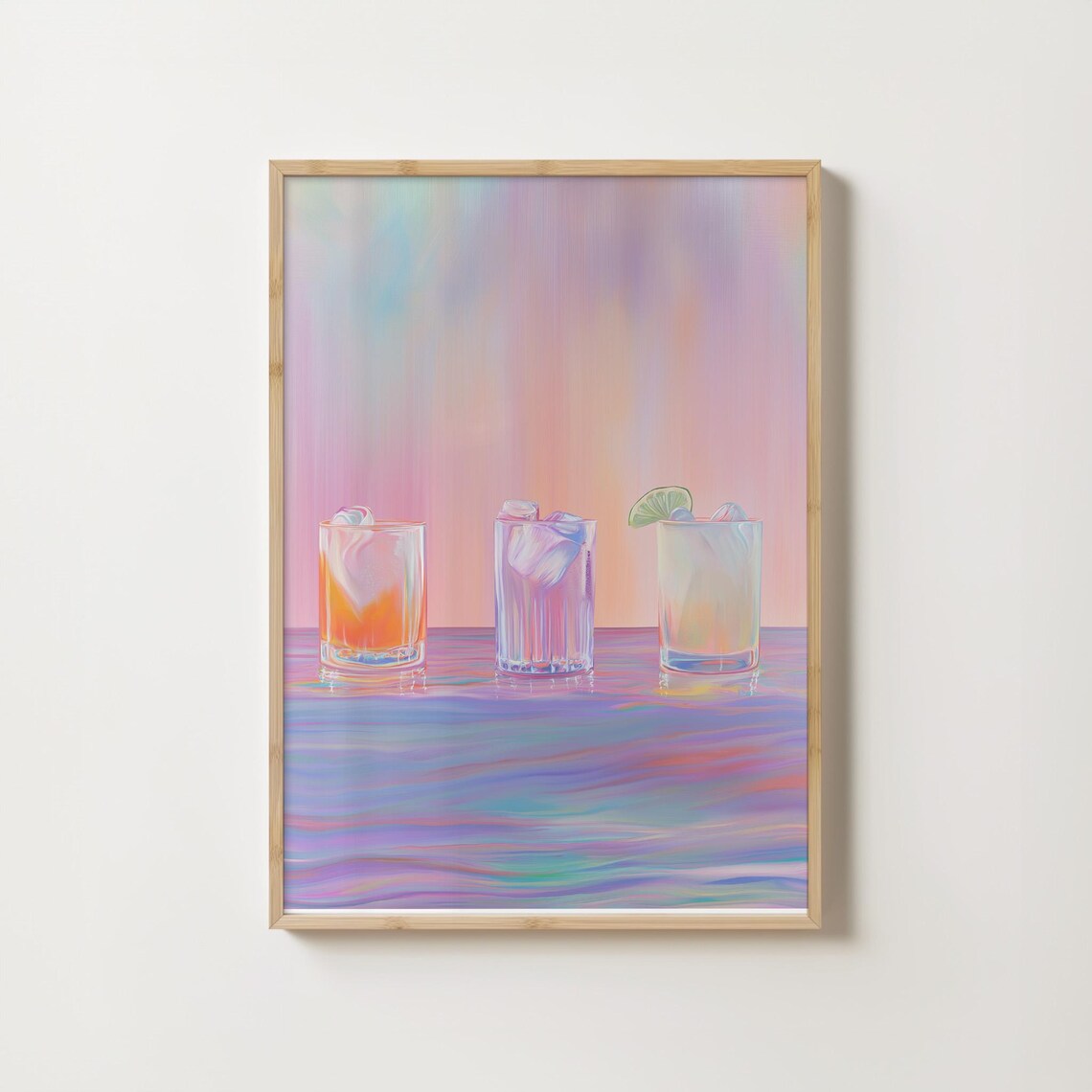 Cocktail Poster, Mid Century Modern Kitchen Decor - Image 5