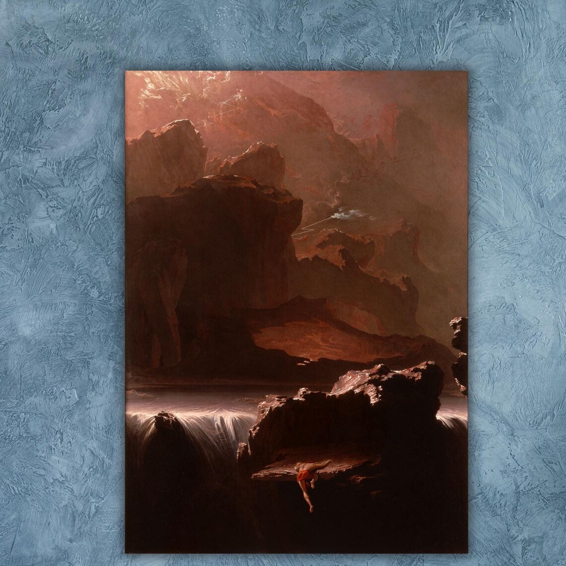John Martin Sadak Searching Waters of Oblivion Epic Art Poster