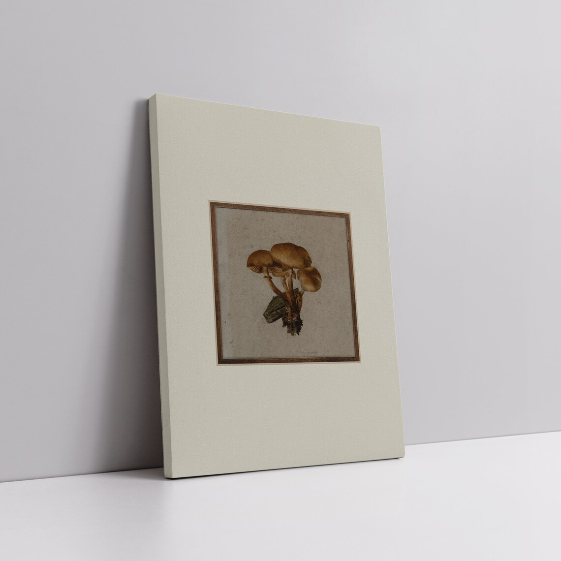 Antique Mushroom Cluster Botanical Vintage Mycology Art Poster - Image 4
