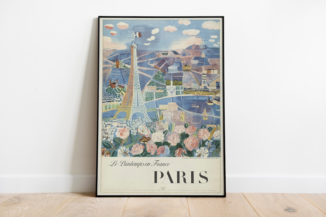 Paris Arc De Triomphe Travel Poster, French Decor - Image 2