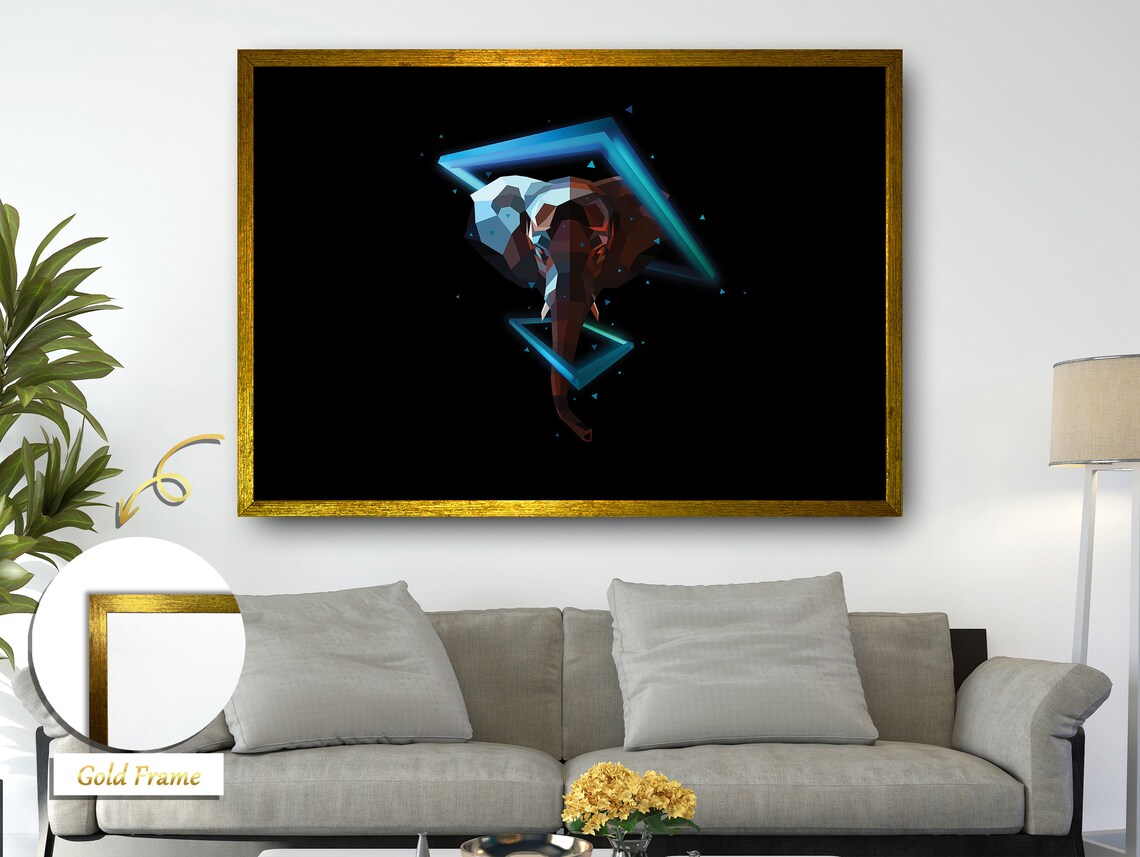 Cosmic Dancer, Geometric Space Abstraction Art - Image 4