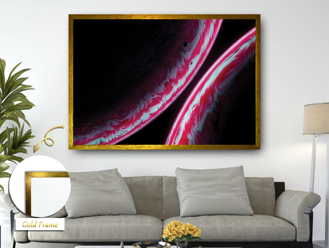 Ethereal Flow Abstract Fluid Movement, Modern Decor - Image 4