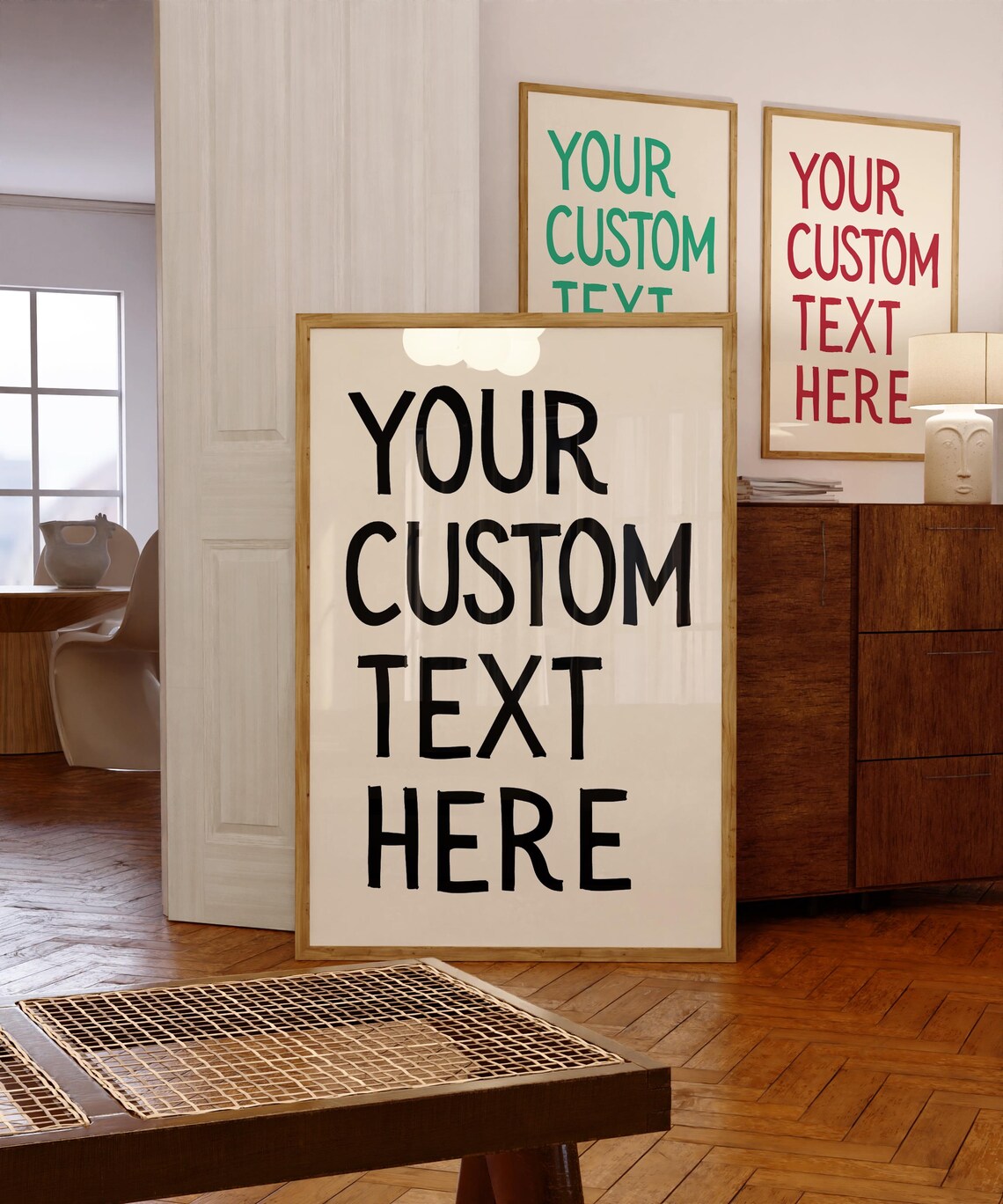 Custom Meet Me At The Vintage Typography Art Print