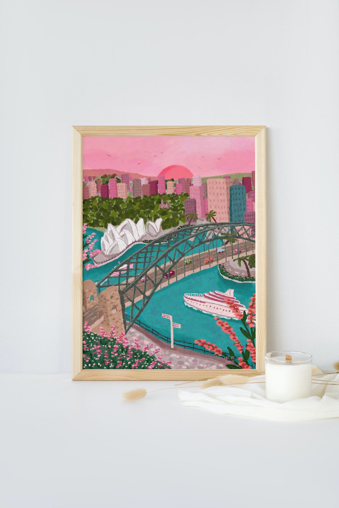 Sydney - Traditional Travel Poster