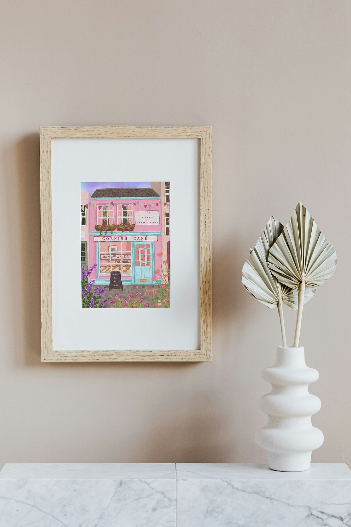 Cornwall Travel Poster, Housewarming Gift - Image 2