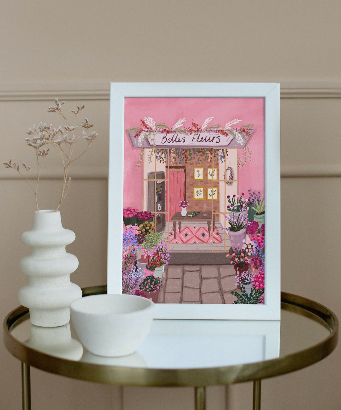 Flower Shop Modern Travel Poster - Image 5